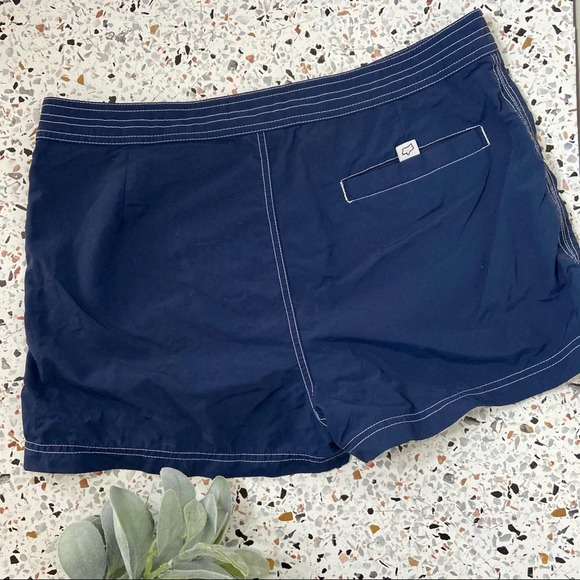 FOX Racing Y2K Casual Shorts Lightweight 100% Nylon Size 7 Summer Swim Moto - Picture 4 of 6